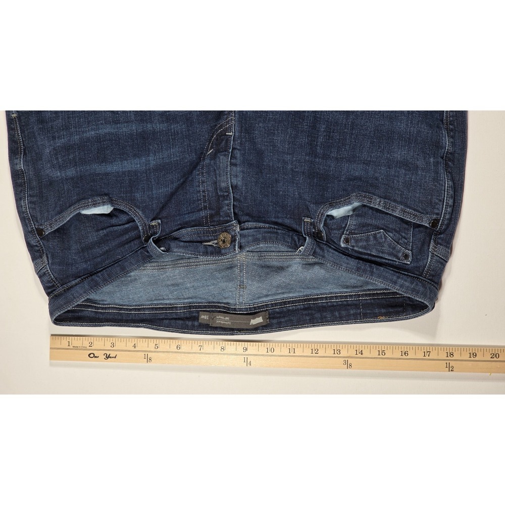 Levis 580 Defined Waist Straight Leg Jeans Women's 18W M Dark Wash - Picture 6 of 11